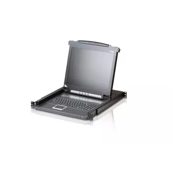 ATEN 17 inch LCD konsols (USB - PS/2 VGA)