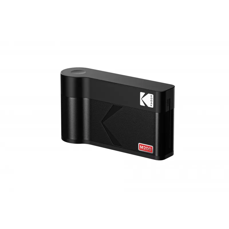 Momentkameras printeris Kodak Mini 2 Era Black — kompakts bezvadu foto printeris krāsu drukai