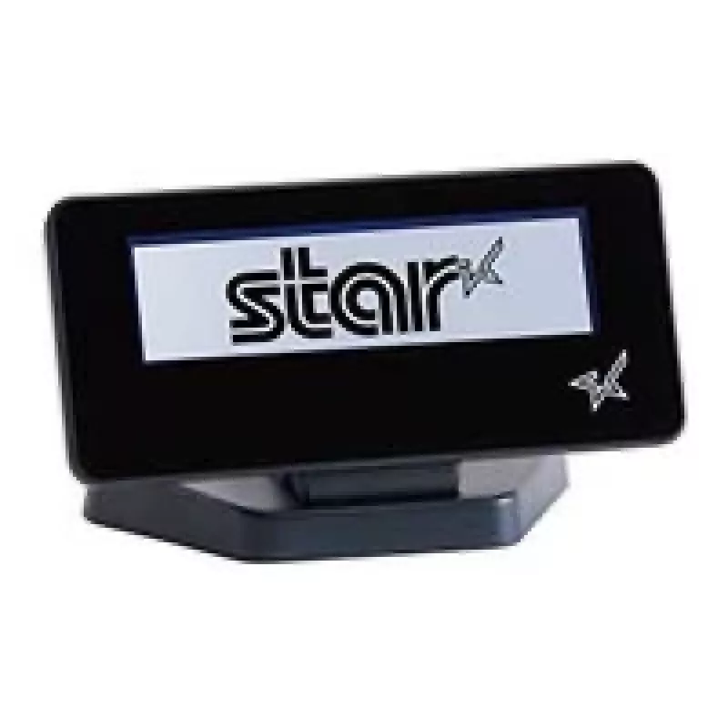 Klientu displejs Star Micronics SCD222U 20 rakstzīmes USB 2.0 Melns