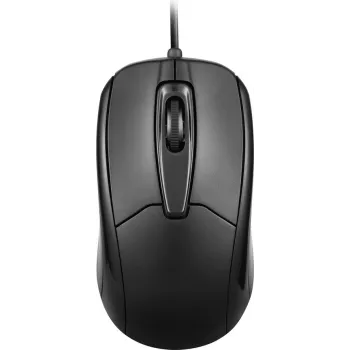 Perixx PERIMICE-209 C Black vadu optiskā pele melna 3 pogas 1000 dpi (11994)