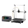 3D printeris AnyCubic Kobra 3 Max Combo — darba lauks 420×420×500 mm, PETG/PLA, maks. sprausla 300°C, pamatne 90°C, Wi-Fi