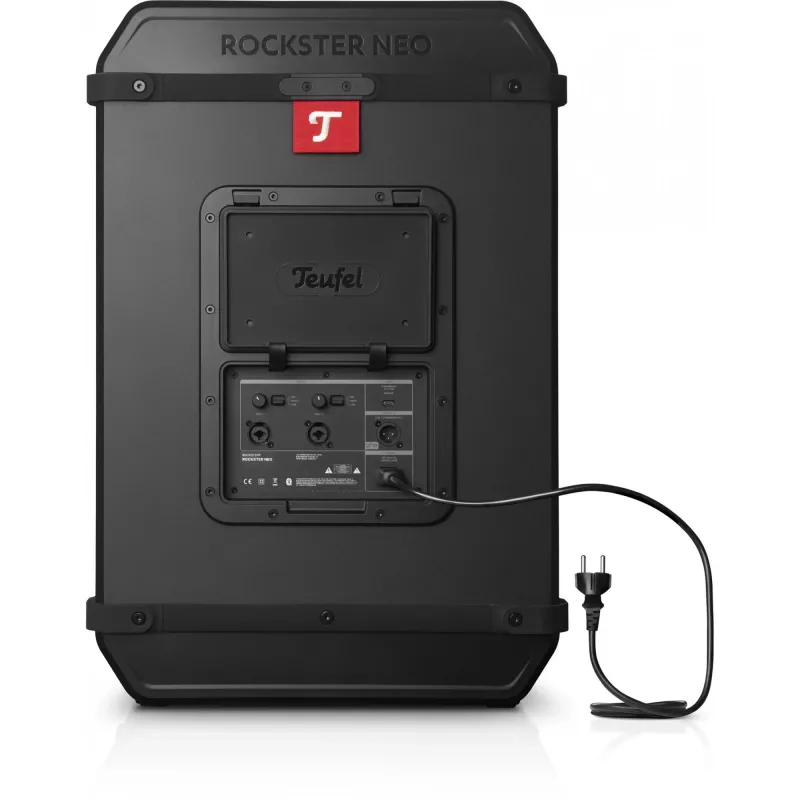 Teufel ROCKSTER NEO bezvadu Bluetooth skaļrunis melns sarkans (107001830)