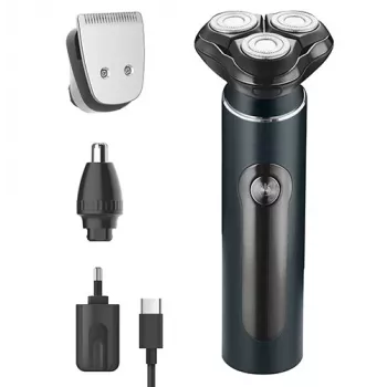 Adler AD 2940 3-in-1 ceļojumu skuveklis - sejas skuveklis, matu skuveklis un deguna/auss trimmeris