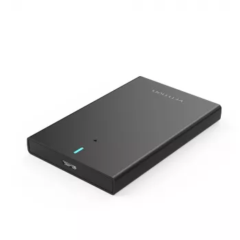 Vention 2.5 collu SATA cietā diska ārējais korpuss (USB 3.0 Micro-B) Melns