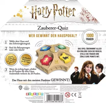 Harry Potter Wizard Quiz, Jautājumu Spēle