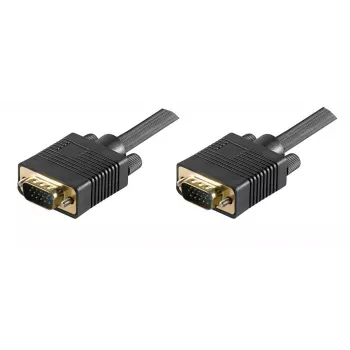 Microconnect MONGG7B VGA kabelis 7 m VGA (D-Sub) Melns