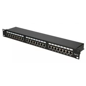 Extralink CAT6 STP V2 Patchpanel 24 porti