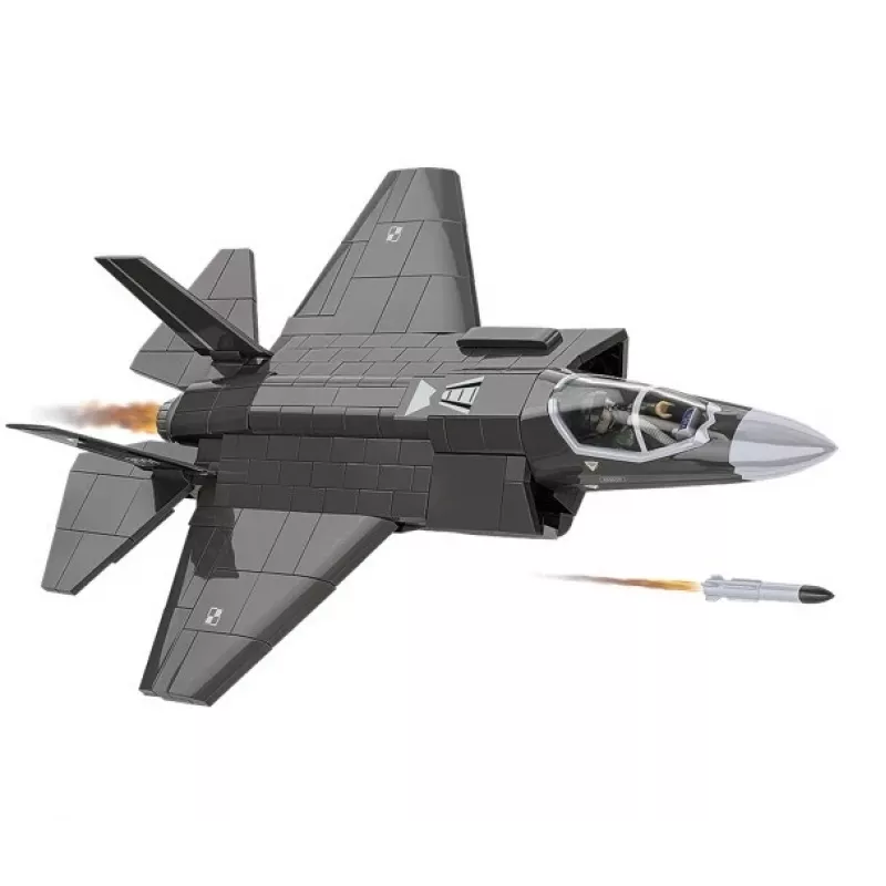 Konstruktors Cobi F-35A Lightning II — 605 detaļas, mēroga modelis