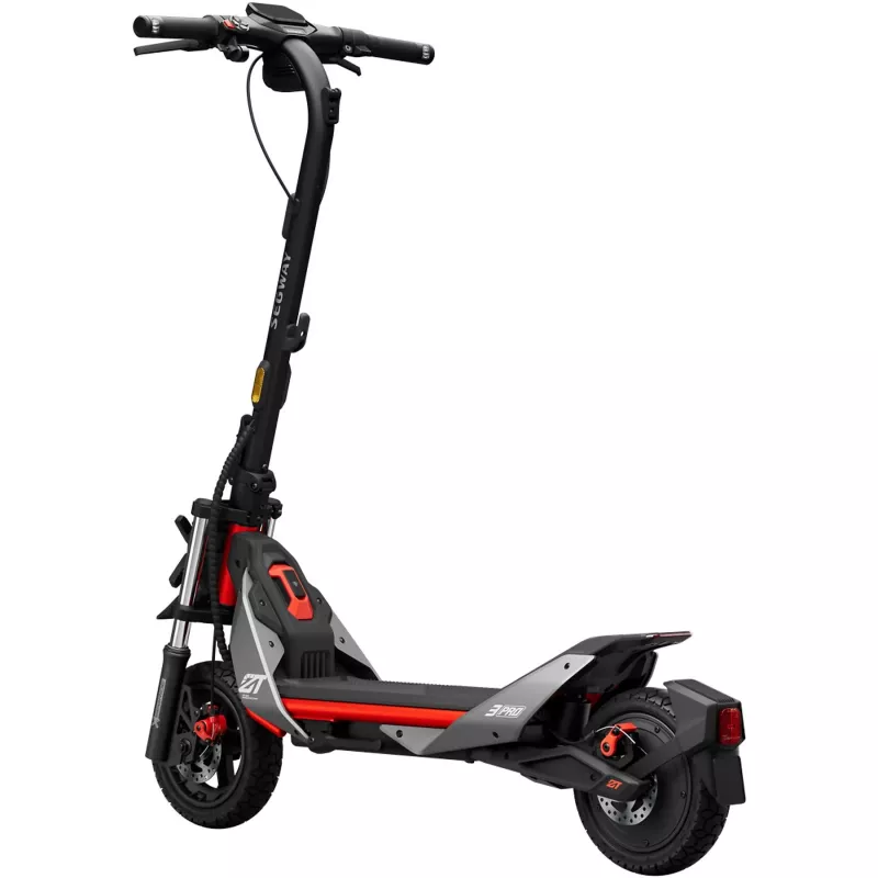 SEGWAY-NINEBOT ZT3 Pro E Elektriskais Salokāmais Skrejritenis - Pelēks & Melns