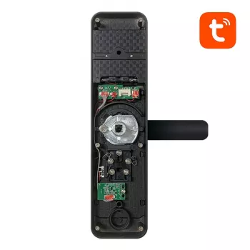 Viedā durvju slēdzene Avatto SDL-A270-B WiFi digitālā, melna — bezatslēgas iekļūšana, tālvadība