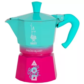 Moka kafijas automāts Bialetti Squid Game zils zils alumīnijs