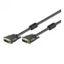 Wentronic Goobay DVI-D Dual Link kabelis, melns, 10 m - DVI-D spraudnis Dual-Link (24+1 kontakts) > DVI-D spraudnis Dual-Link (24+1 kontakts) (93109)