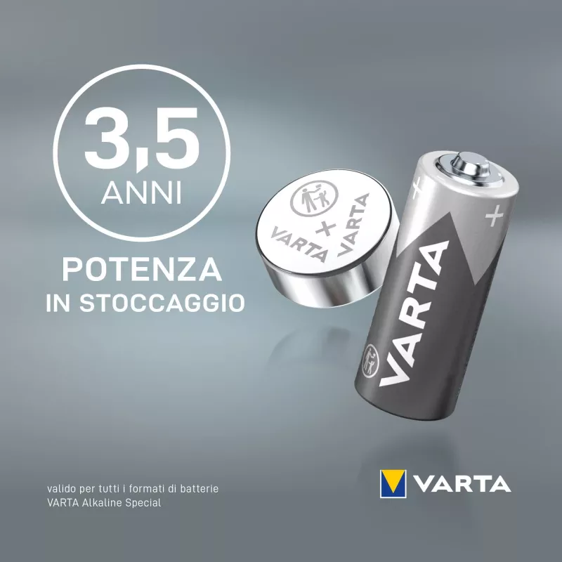 Vienreizējās lietošanas baterija Varta LR44/AG13/V13 GA (4276) 1BL