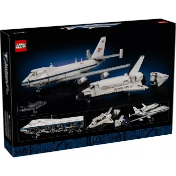 LEGO Icons Shuttle Aircraft 10360 būvēšanas komplekts — 2417 detaļas, 270 × 535 × 630 mm demonstrācijas modelis