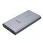 SSD korpuss Unitek S1206A 2× M.2 NVMe PCIe Gen3 x4, USB 3.2 Gen 2 (10 Gbit/s), alumīnijs, USB-C, ar barošanas bloku
