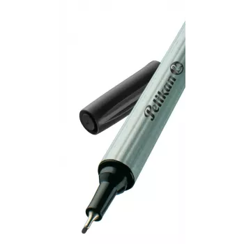 Pelikan Fineliner 96 Fine Black Blue Red 3 gab 0,4 mm