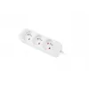 Lanberg PS0-03E-0150-W pagarinātājs ar 3 kontaktligzdām, balts
