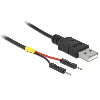 USB kabelis DeLOCK 85402 0,3 m USB A Melns