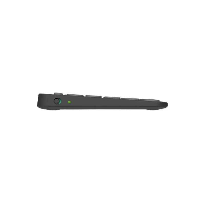Logitech Pebble Keys 2 K380s - Bezvadu tastatūra - Bluetooth LE - QWERTY - Nordic (dāņu/somu/norvēģu/zviedru) - tonālais grafīts (920-011879)