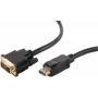 ShiverPeaks BS77493-1 3m DisplayPort–DVI video adapteris, melns