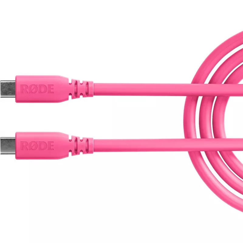 Rode SC27-P USB-C uz USB-C kabelis USB 3.2 Gen1, Rozā