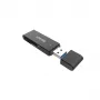 Karšu lasītājs Unitek Y-9327A USB 3.2 Gen 1 Type-A — MicroSD/SD, 2 sloti, 5000 Mbit/s, melns