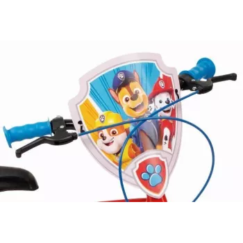 Bērnu velosipēds 14 collu Paw Patrol sarkans 1478 zēns NEW TOIMSA