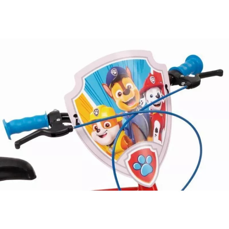 Bērnu velosipēds 14 collu Paw Patrol sarkans 1478 zēns NEW TOIMSA
