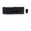 Bezvadu tastatūras un peles komplekts Logitech MK270