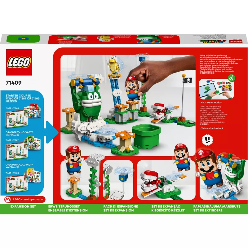 LEGO Super Mario 3 Enemy Figures 71409 — Bumeranga Brālis un Piraņas Augs
