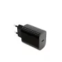 USB-C 20W sienas lādētājs Power Delivery melns