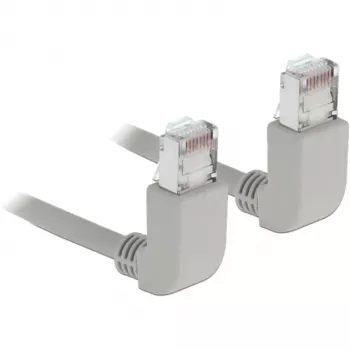 Tīkla kabelis DeLOCK 83513 Cat6a 0,5 m Pelēks