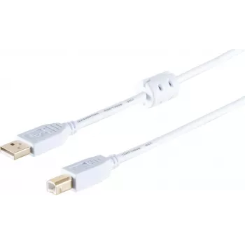 USB 2.0 kabelis ShiverPeaks Type A to B 3 m, model 77023-WF