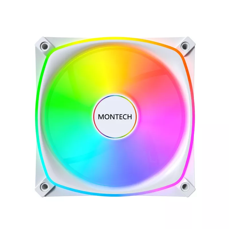 MONTECH RX120 PRO White 120mm ARGB korpusa ventilators