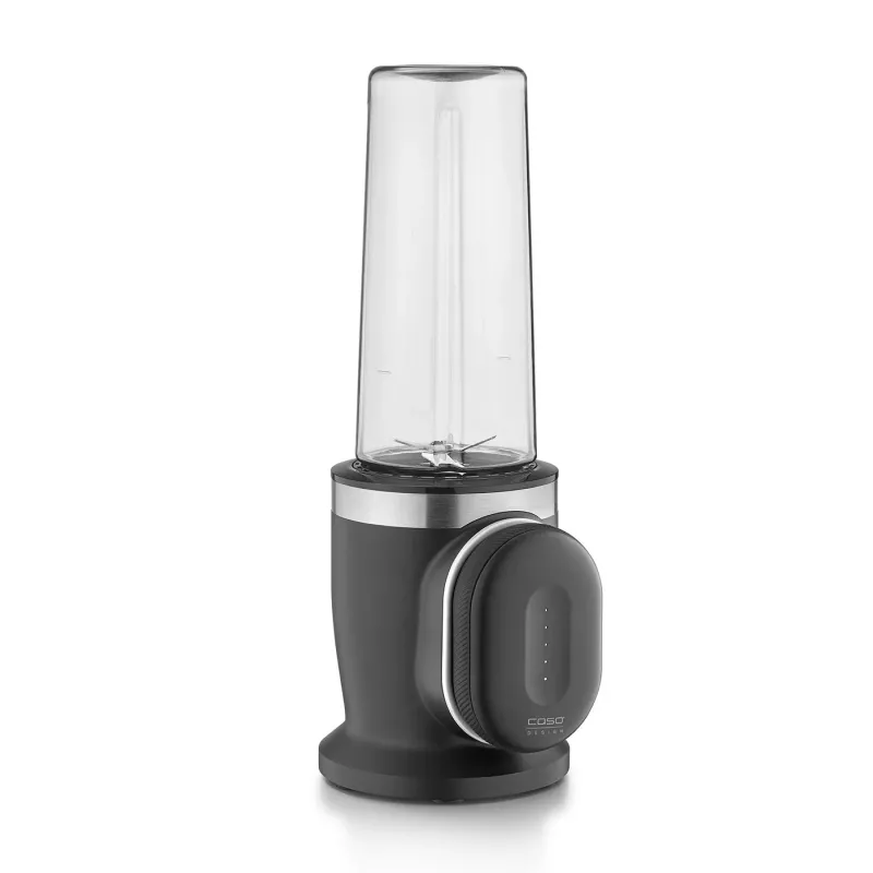 Caso Cordless Blender | Click & Blend | Galda blenderis | 240 W | Tritan trauks | 0,5 L | Nerūsējošais tērauds/Melns matēts
