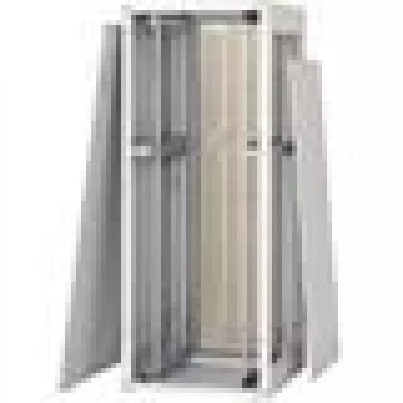 Brīvstāvošs skapis Triton 19 collu 15U/600x800 ar stikla durvīm