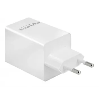 Lādētājs DeLOCK USB GaN lādētājs USB Type-C PD 3.0 un USB Type-A 48 W