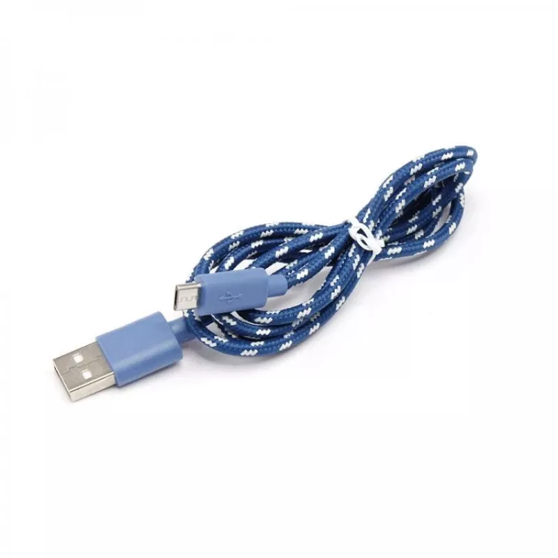 Sbox USB-1031BL USB–Micro USB 1m zils