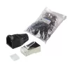 RJ45 savienotājs LogiLink MP0022 Melns Caurspīdīgs