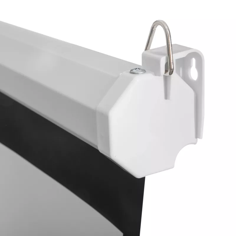 Projekcijas ekrāns SBOX PSM-100-2 180×180 cm manuāls sienas/griestu montāžai