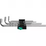 Wera 05021909001 L-veida sešstūra atslēgu komplekts, 9 daļas, metrisks, Hex-Plus