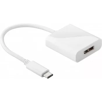 Wentronic Goobay USB-C™ Adapter - DisplayPort, Balts
