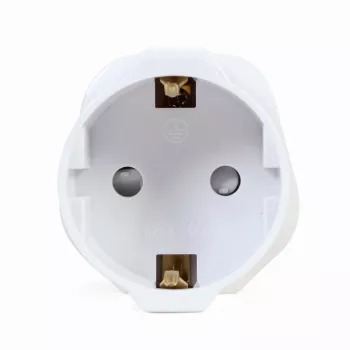 Gembird A-AC-EUFUKM-01 strāvas adapteris, EU Schuko kontaktligzda uz UK spraudni, 13 A