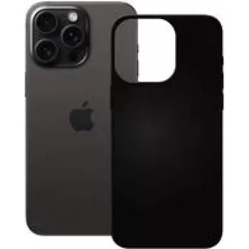 PEDEA Soft TPU Maciņš Apple iPhone 16 Pro - melns (50160995)