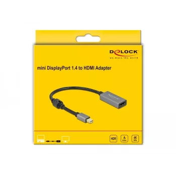 Aktīvs mini DisplayPort 1.4 uz HDMI adapteris DeLOCK 66570