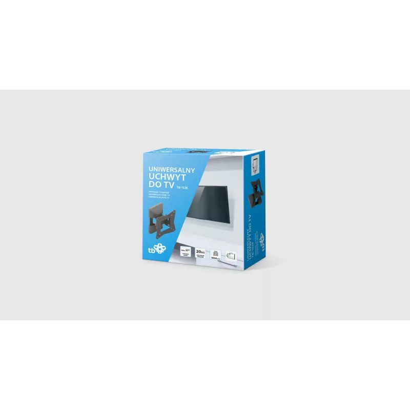 TV sienas stiprinājums līdz 37 inch 20 kg TB-152E max VESA 200x200