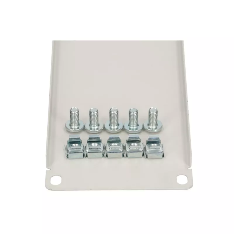 Extralink Front Blank Panel 2U 19 inch Pelēks - Aizpildījuma panelis 2U 19 collu