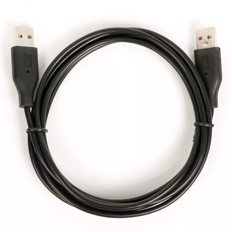 USB AM-AM kabelis 1,8 m melns
