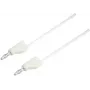 VOLTCRAFT Mērīšanas vads [4 mm spraudnis - 4 mm spraudnis] 0.75 m Balts MSB-300 (MSB-300-0.75-WS)