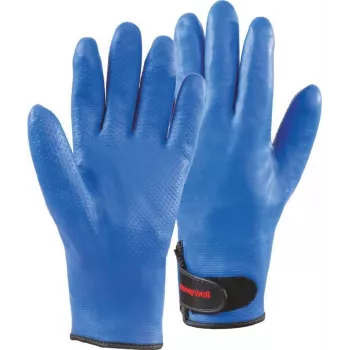 Aukstumaizsardzības cimds Honeywell DeepBlueW 11. izmērs – poliamīda ārpuse, nitrila pārklājums, flīsa odere (2299500-11)